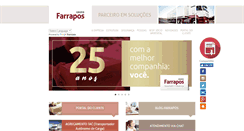 Desktop Screenshot of grupofarrapos.com