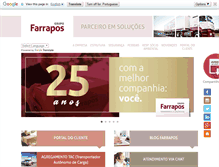 Tablet Screenshot of grupofarrapos.com